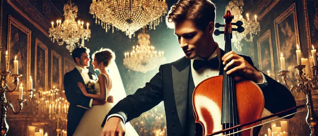 Cellist Hochzeit